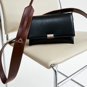 Zara minimalist black crossbody